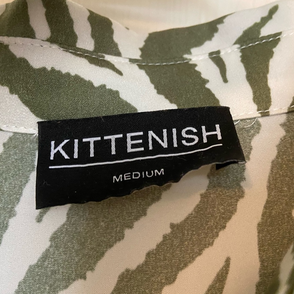 Kittenish Shirt Dress